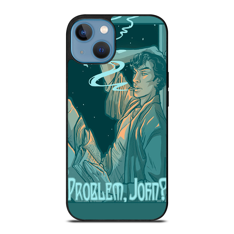 SHERLOCK HOLMES PROBLEM JOHN iPhone 13 Case Cover