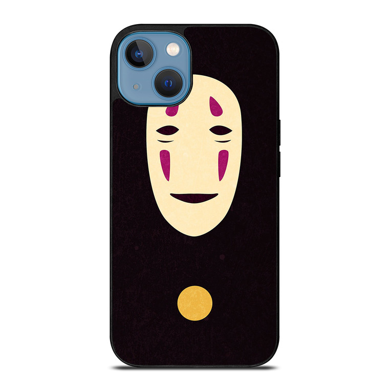 SPIRITED AWAY NO FACE LEATHER iPhone 13 Case Cover
