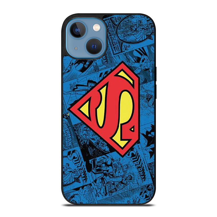 SUPERMAN DC COMIC LOGO iPhone 13 Case Cover