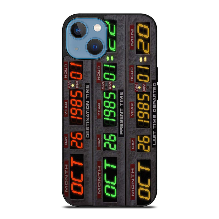 TIME CIRCUITS BACK TO THE FUTURE iPhone 13 Case Cover
