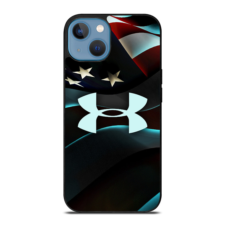UNDER ARMOUR USA FLAG LOGO iPhone 13 Case Cover