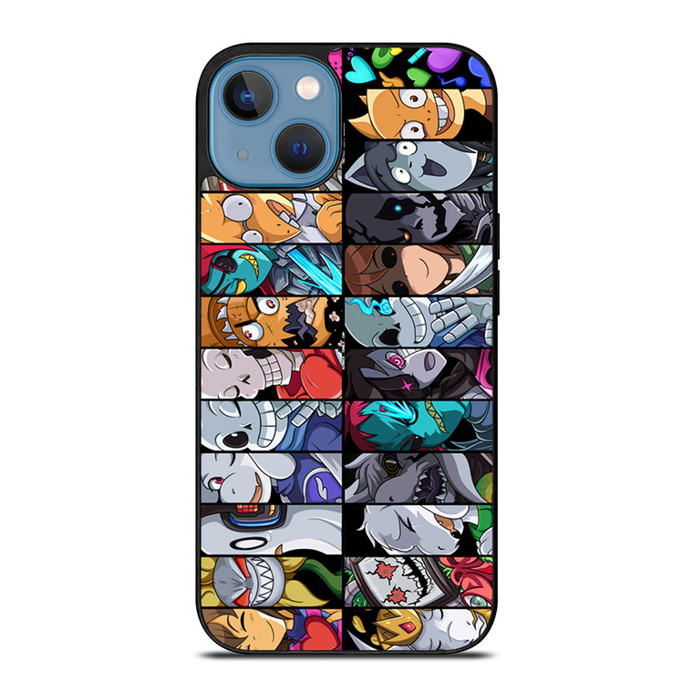 UNDERTALE ALL CHARACTER iPhone 13 Case Cover