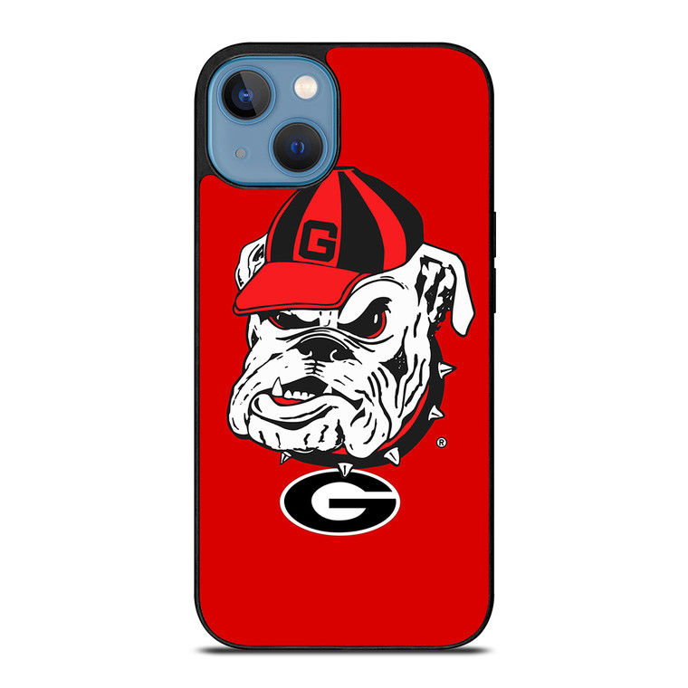 UNIVERSITY OF GEORGIA BULLDOGS UGA iPhone 13 Case Cover