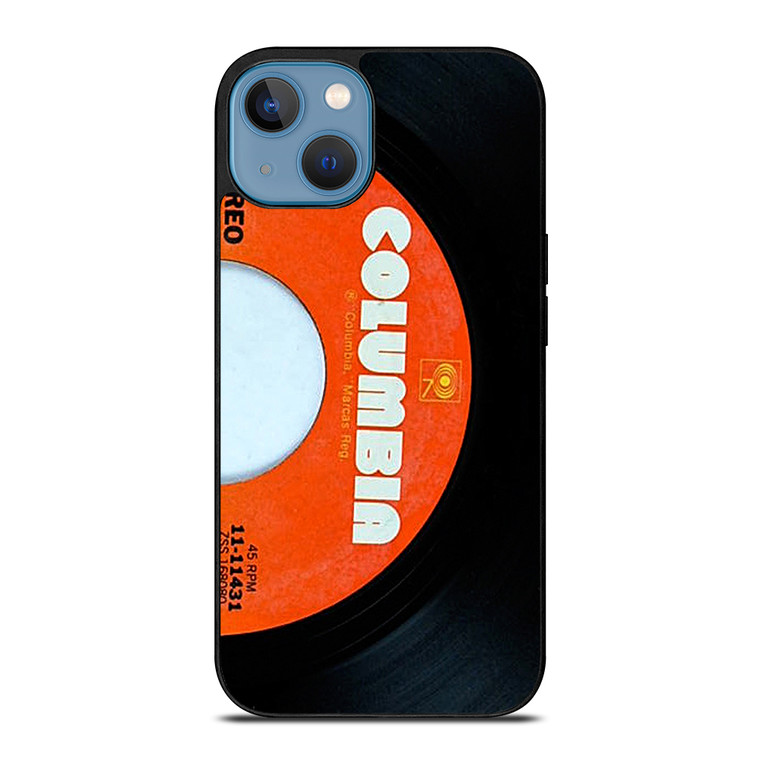 VINYL RECORD BLACK DISK iPhone 13 Case Cover