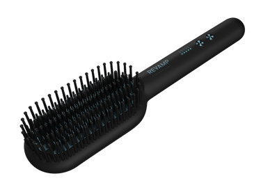 Progloss Deepform Ceramic Straightening Hot Brush - Product Image - Revamp Professional