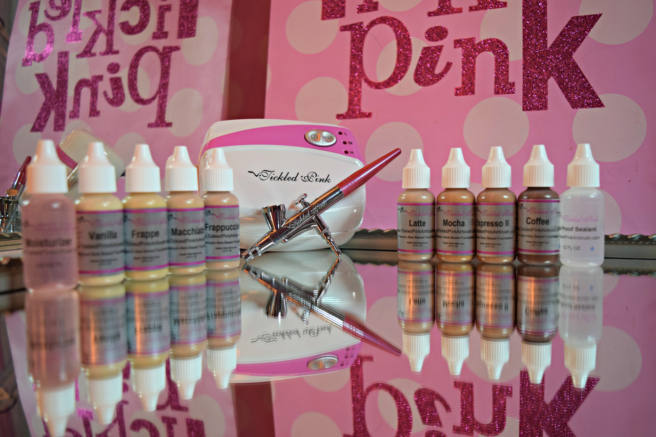 Tickled Pink Airbrush Airbrush Makeup Artist Kit Tpabartistk 299 95 New