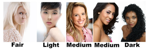 Tickled Pink Airbrush Color Chart