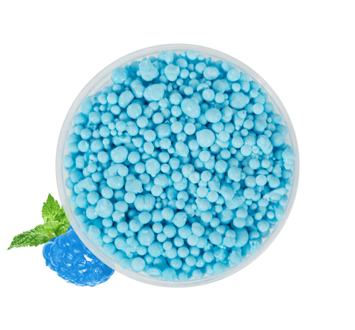 Blue Raspberry Ice Dippin' Dots flavor