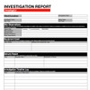 Paranormal Investigation Report Template