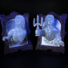 Ghostly Mirror Frames with Glow in the Dark Resin 3D Spirit for Home Decor Male and Female