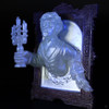 Ghostly Mirror Frames with Glow in the Dark Resin 3D Spirit for Home Decor Male