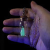Ghost In A Bottle Necklace Real Glass Bottle