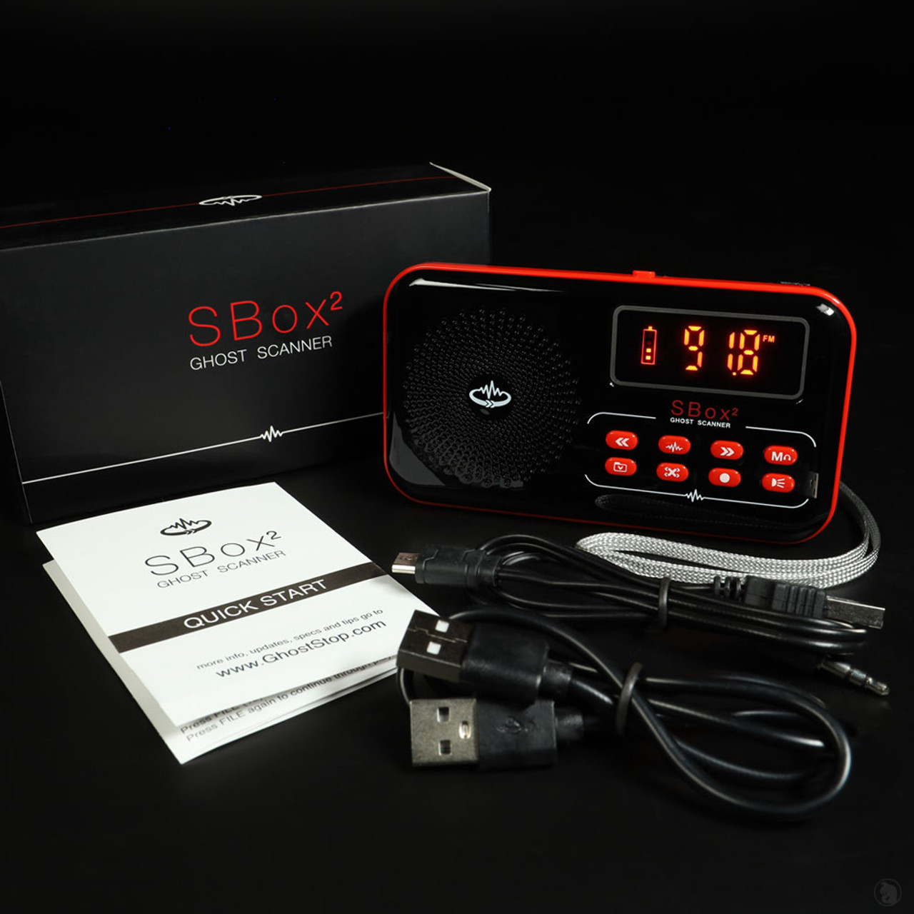 GhostStop Ghost Hunting Equipment - SBox Ghost Scanner Spirit Box