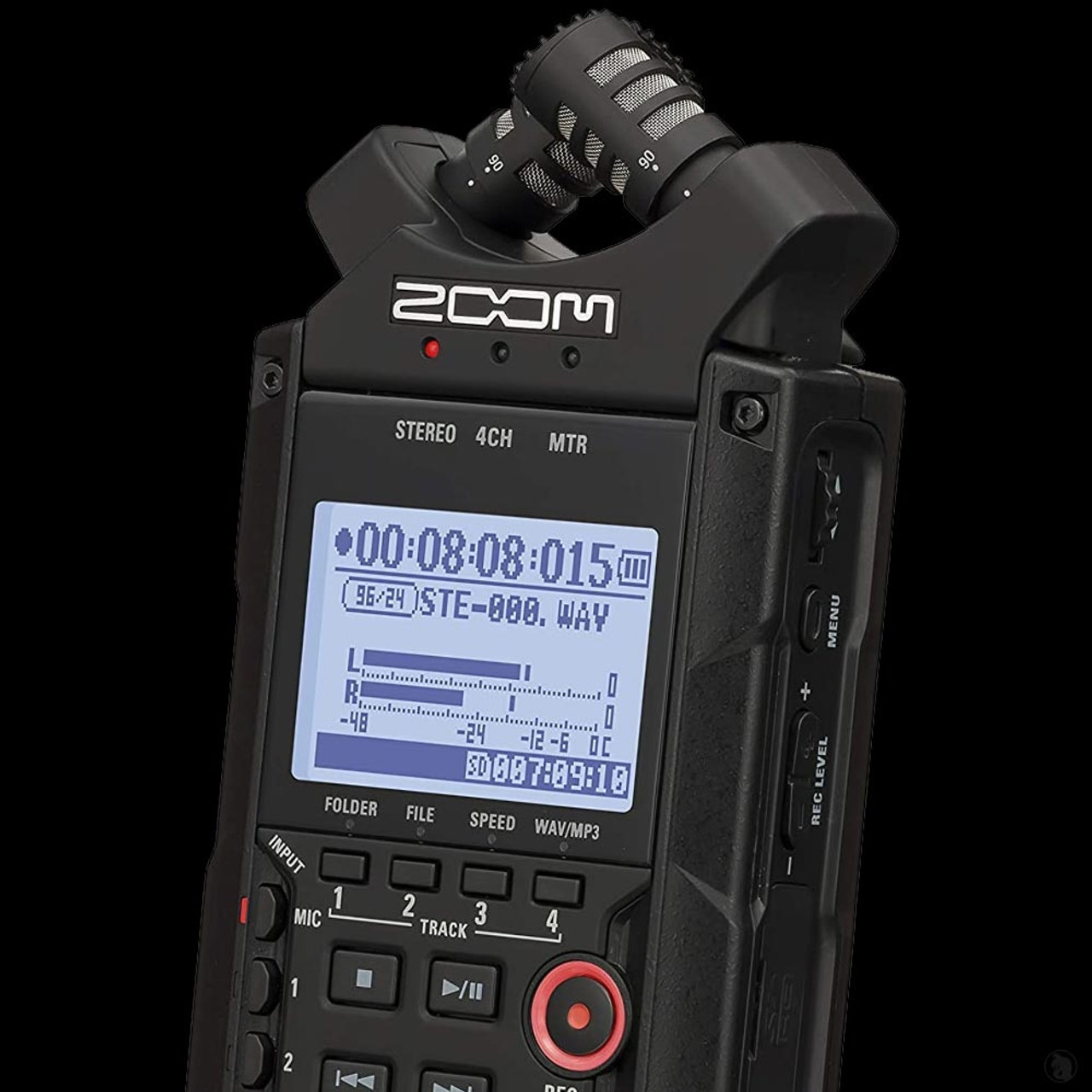 zoom audio recorder on camera