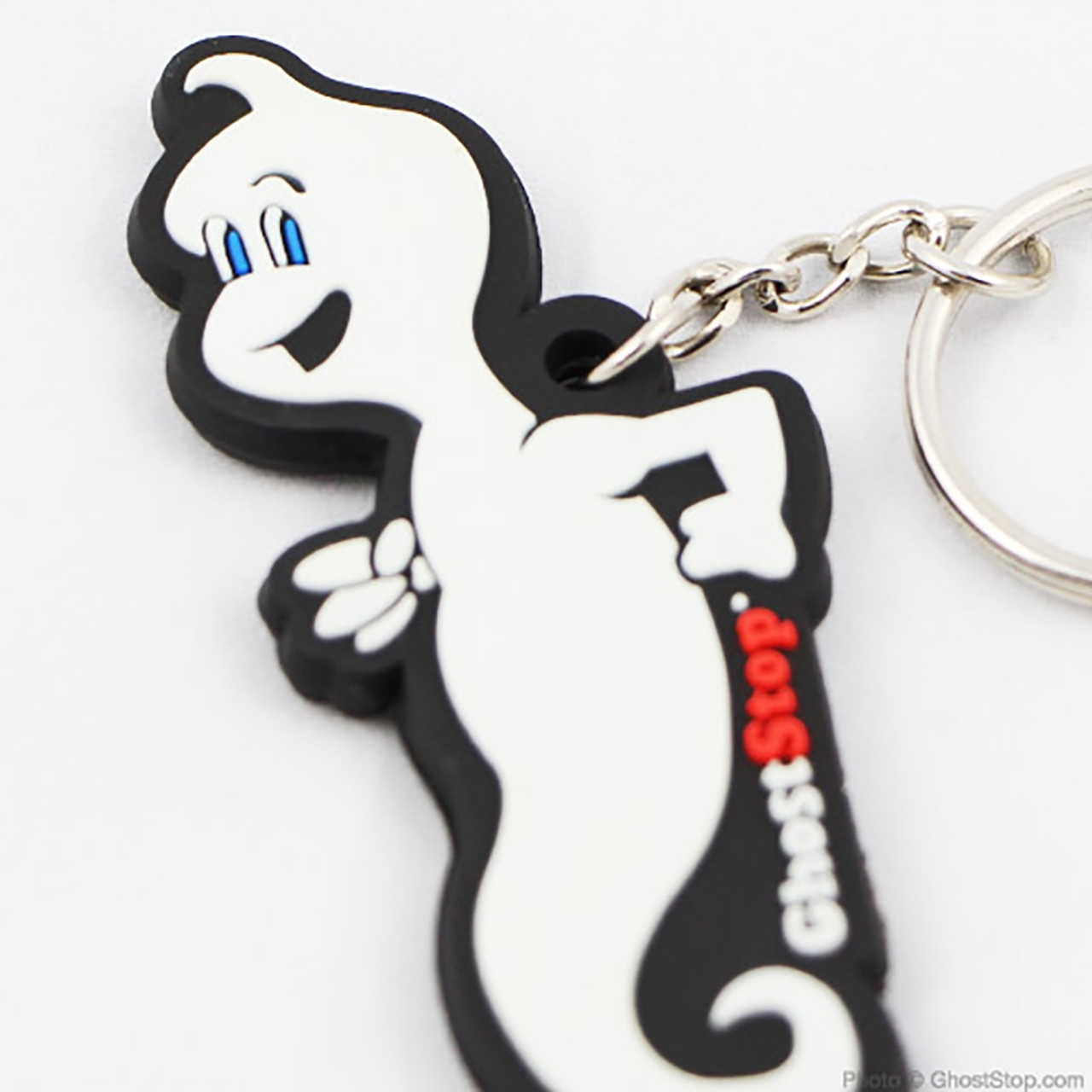 GhostStop Ghost Hunting Equipment - Gus Glowing Ghost Keychain