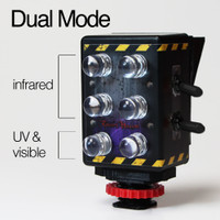 Dual Full Spectrum and Infrared Night Vision Camera Light Dual Full Spectrum and Infrared Night Vision Camera Light