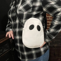 Ghost Handbag Purse with Adjustable Strap Wearable Shoulder Bag Ghost Handbag Purse with Adjustable Strap Wearable Shoulder Bag