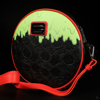Ghostbusters Loungefly Crossbody Bag with Adjustable Purse Strap Ghostbusters Loungefly Crossbody Bag with Adjustable Purse Strap