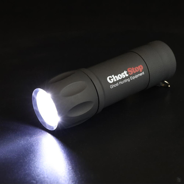 Flashlight for ghost hunting with twist flashlight experiment