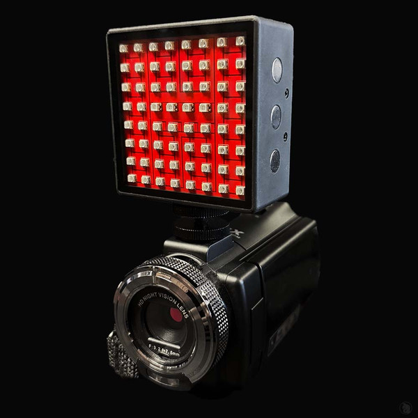 Night Vision video kit with camera and night vision light package