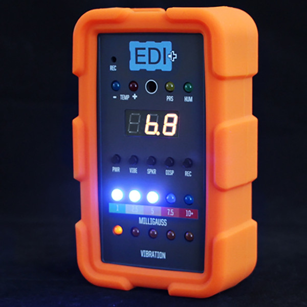EDI Meter EMF Temperature Humidity Vibration Pressure Data Logger Ghost Hunting