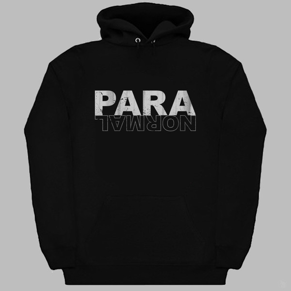 ParaNormal Text Hoodie Sweater