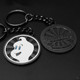 GhostStop Metal Ghost Hunter Keychain