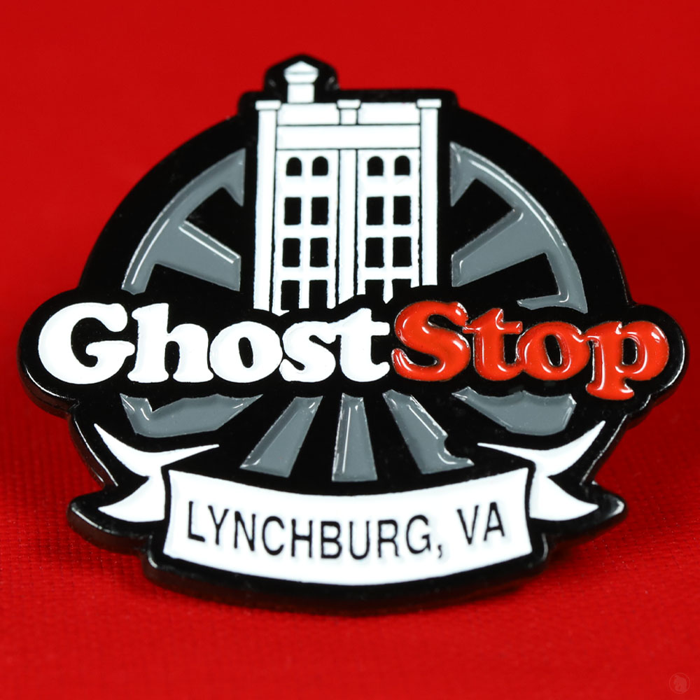 GhostStop Metal Keychain