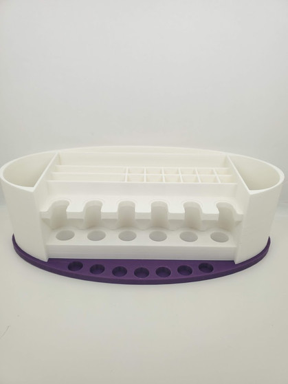 Tool Holder and Organizer for Cricut Tools and Blades | Cricut Blades Caddy | Adaptive Tools Holder Organizer (Purple)