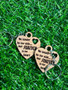 1058410617 | 3PK Forever in my heart, Loss of a loved one, Memorial Gift, Keychain heart, Grief gift, Bereavement gift
