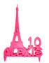 Personalized Eiffel Tower Cake Topper