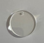 50Pcs - 1.5" Circle Clear Acrylic Blanks Shapes with Holes, Acrylic Keychain Blanks, sublimination Jewelry Blanks - Acrylic Blanks Vinyl Inactive