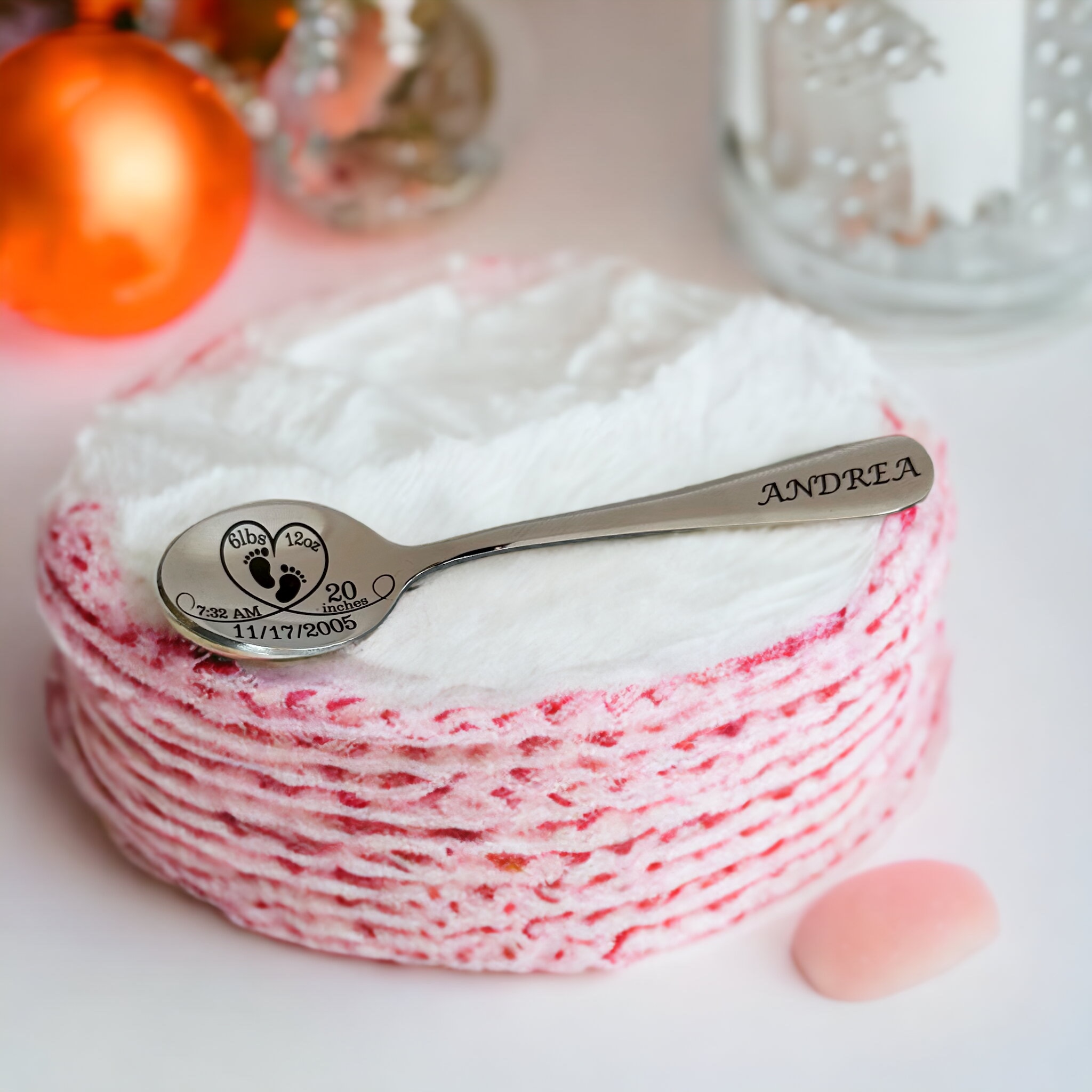 Personalized Baby Girl Spoons