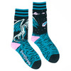 Evolve Botanica Evil AF Dragon Crew Socks