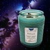 Evolve Botanica Nebula - Wood Wick Soy Candle (Sodalite) - Embossed Glass