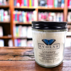 Evolve Botanica Wood Wick Crystal Soy Candle - Library (Rutilated Quartz)