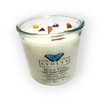 Evolve Botanica Rocks Candle - It's a Vibe (Wood Wick Mookite Jasper Gemstone Soy Candle)