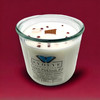 Evolve Botanica Rocks  Candle - Love Potion #9 (Wood Wick Garnet & Rose Quartz Gemstone Soy Candle)