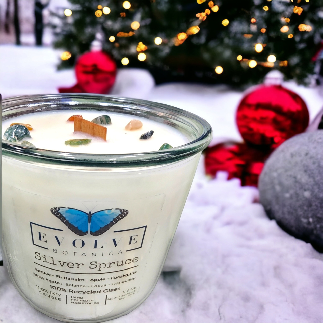 You Are Enchanting Spruce and Fir 8oz Candle