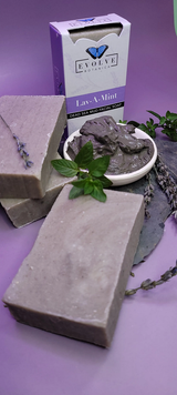 Standard Soap - Lav-A-Mint Dead Sea Mud (Facial Soap) Standard Soaps Evolve Botanica