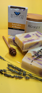 Standard Soap - Lavender & Honey Standard Soaps Evolve Botanica