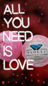 Evolve Botanica Bath Bombs Bath Bomb - XOXO