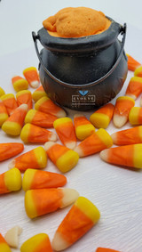 Evolve Botanica Bath Bombs Bath Bomb Cauldron - Candy Corn