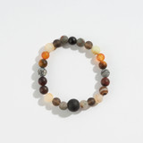 Ground & Peace Crystal Stretch Bracelet Evolve Botanica