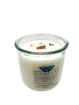 Evolve Botanica Rocks Crystal Soy Candle - Moonlight Tide (Moonstone)