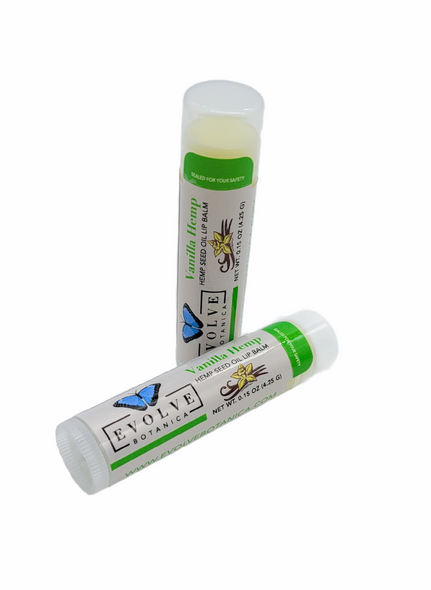 Lip Balm - Vanilla (Hemp Seed Oil) Lip Balm Evolve Botanica