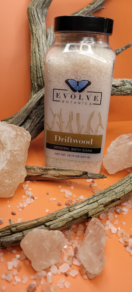 Mineral Soak - Driftwood (Bath Salt) Bath & Shower Evolve Botanica