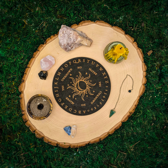 Evolve Botanica Ritual Pursuits Gifts and Accessories Pendulum Board - Celestrial