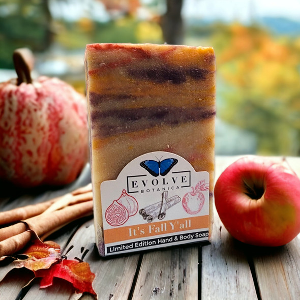 Evolve Botanica Seasonal Soap - It's Fall Y'all (Halloween, Fall, Seasonal)