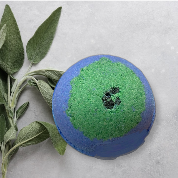 Evolve Botanica Bath Bombs Bath Bomb - Blackberry Sage